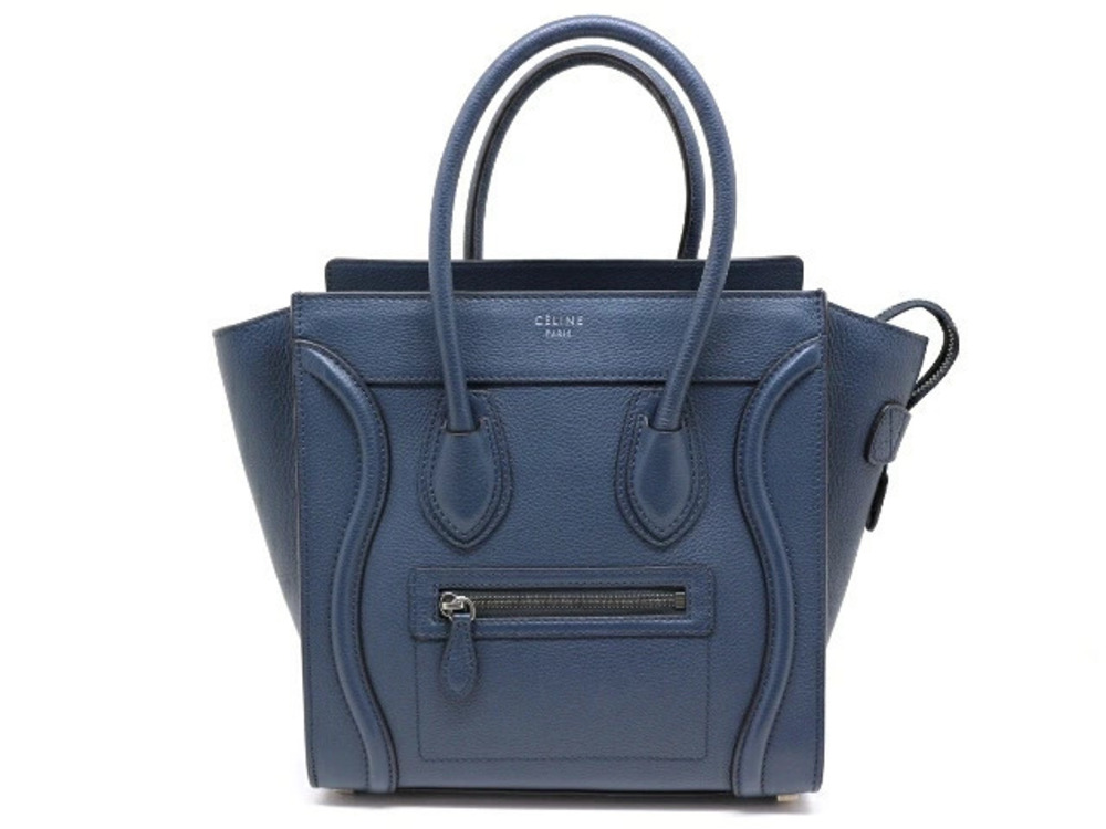 Celine Luggage Tote Shopper Handbag Calfskin